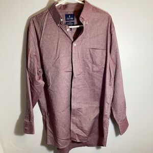 staffard long sleeve dress shirt Button Up Size 32-33 16.5 Neck Business